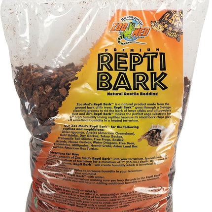 Zoo Med Reptile Bark Fir Bedding, 8 litres | Lot de 2