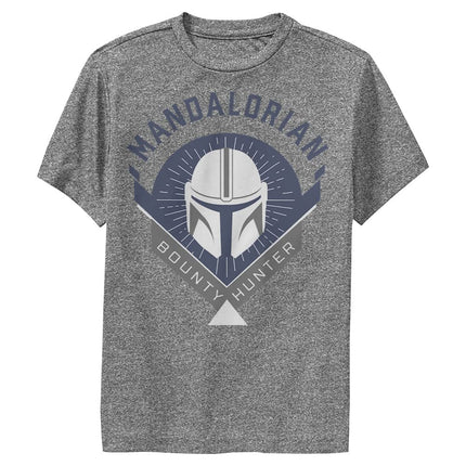 STAR WARS Boy's The Mandalorian Warrior Emblem Per