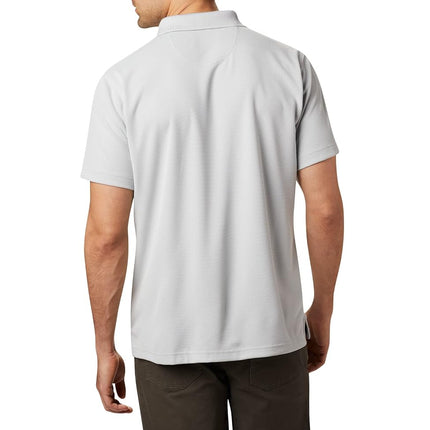Columbia Men's Utilizer Polo Shirt, Cool Grey, Large Tall