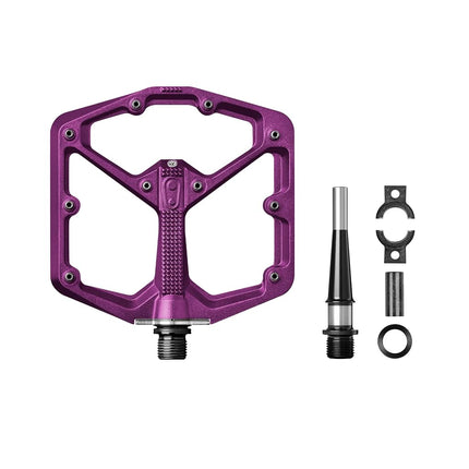 Crankbrothers Stamp-7 Pedals - Large, Purple