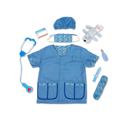 Melissa & Doug Veterinarian Role-Play Costume Set (Frustration-Free Packaging)