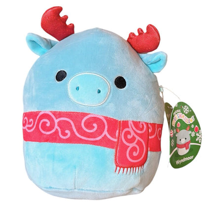 Squishmallows Officially Licensed Kellytoy B Christmas 2024 Squad Plush -Squishy Stuffed Animal Toy - Gift for Kids, Girls & Boys 8 Inch (Wyndmoor Highland Cow)