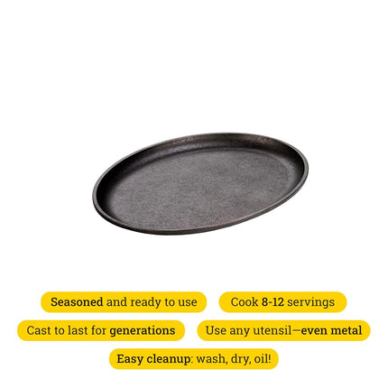 Oval Serving Griddle