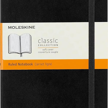 Moleskine - Classic Expanded Ruled Paper Notebook 