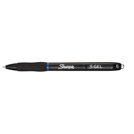 Sharpie S-Gel | Gel Pens | Medium Point (0.7mm) | Blue Ink | 12 Count