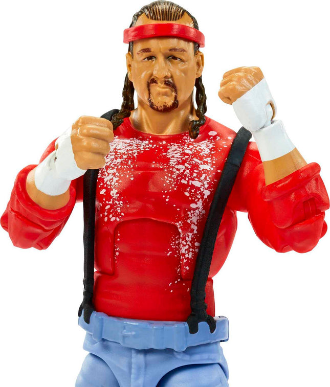 Mattel WWE Chainsaw Charlie Elite Collection Action Figure with Accessories, Articulation & Life-like Detail, 6-inch