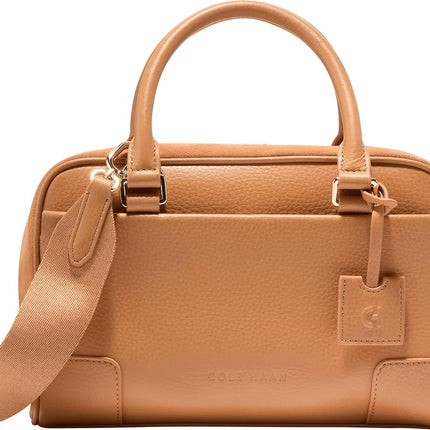 Cole Haan Beverly Small Satchel, Biscuit/Biscuit Su, UNIT