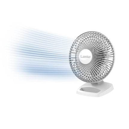 Lasko Personal Table Fan with Storage Tray, 2 Quie
