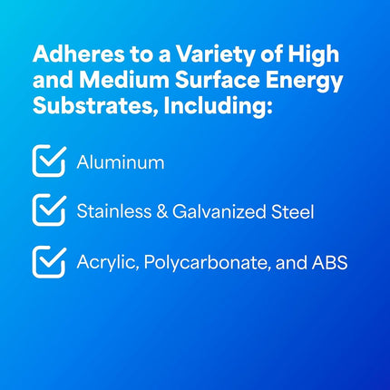 3M VHB Tape 4991-0.375 in. x 15 ft. Tape Roll with UV Light Resistance. Adhesives and Sealants