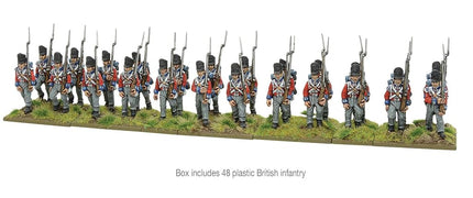 Warlord Games Black Powder - Waterloo Starter Set - 28mm Scale Plastic Miniatures Highly Detailed Napoleonic Era Miniatures for Table-top Wargaming