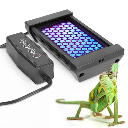 ECKPO Dimmable LED Reptile UVB Lamp, 8000 Hours UV