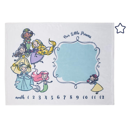 Disney Princess White, Pink, Yellow and Aqua Super