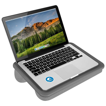 LapGear Compact Lap Desk - Charcoal - Fits up to 13.3 Inch Laptops - Pack of 12 - Style No. 43005