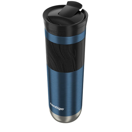 Contigo Byron 2.0 Vaso térmico de viaje de acero inoxidable con tapa SNAPSEAL™ y agarre, 709 ml