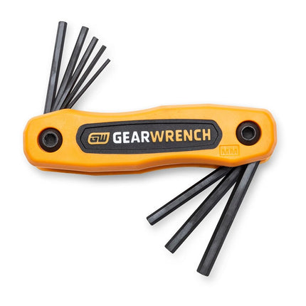 GEARWRENCH 83512 SAE/Metric/Torx Folding Hex Key Set, 25 Piece