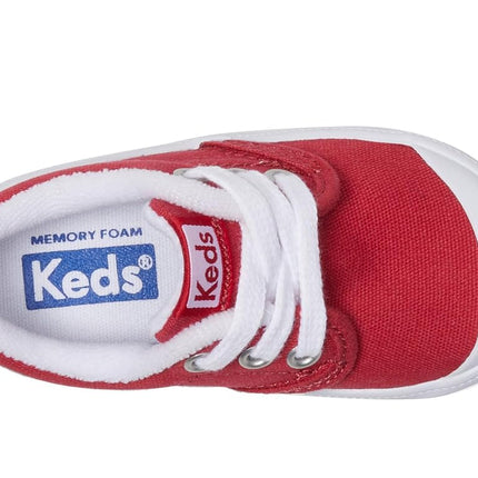 Keds Girl's Graham (Toddler) Sneaker, Red, 8 US Little Kid