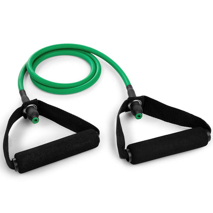 Champion Sports XF200 Light Resistance Tubing w/Foam Handle, Green