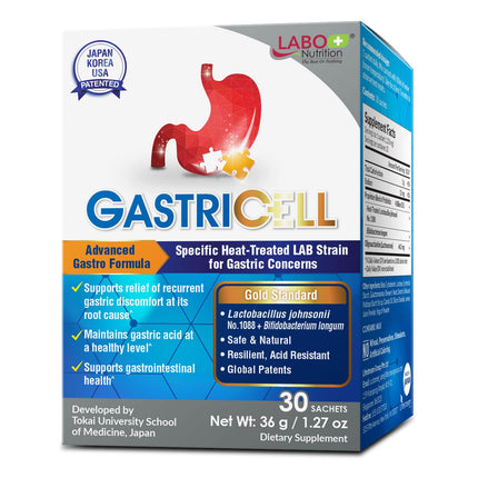 LABO Nutrition GASTRICELL - Eliminate H. Pylori, R