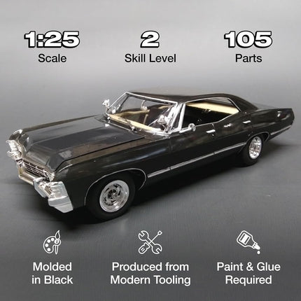 AMT ERTL 1967 Chevy Impala 4-Door Night Hunter AMT1124 Multi-Coloured