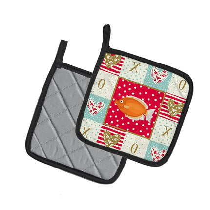 Caroline's Treasures potholders, Multicolor, 7.5HX7.5W
