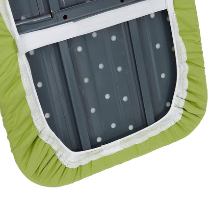 Ironing Board Cover and Pad (Sage Green), 100% Cotton with Premium Polyester Padding by Seymour Home Products; Fits Full Size Board | Stain and Scorch Resistant; Elastic Edge | Laundry Accessories