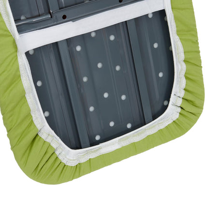 Ironing Board Cover and Pad (Sage Green), 100% Cotton with Premium Polyester Padding by Seymour Home Products; Fits Full Size Board | Stain and Scorch Resistant; Elastic Edge | Laundry Accessories
