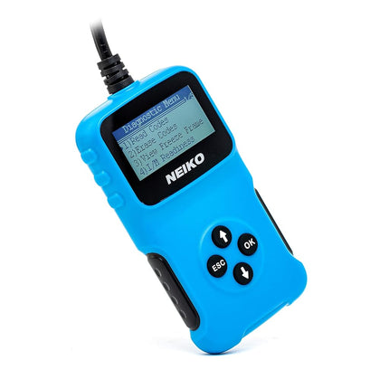 NEIKO 40500A Escáner OBD2 para coche, decodificador de códigos, lector y borrador de luz de motor, diagnóstico automotriz, lectura y borrado de códigos de emisión y avería 9, lector de códigos, herramienta de diagnóstico de escáner OBD2
