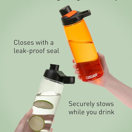 CamelBak Chute Mag BPA Free Water Bottle with Tritan Renew, 1L, Charcoal