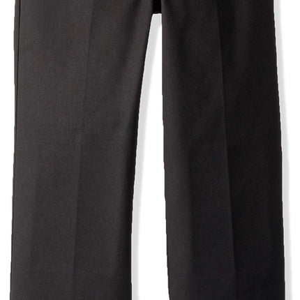 Dickies Boys' Flex Waist Flat Front Pants, Black V