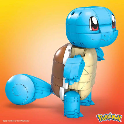 MEGA Pokémon Building Toys Set Build & Show Squirtle with 199 Pieces, Articulated and Poseable, 4 Inches Tall, for Kids, GYH00