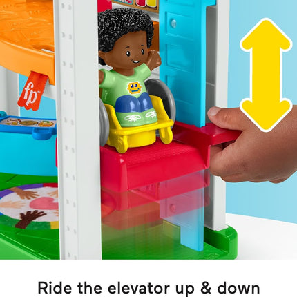 Fisher-Price Little People Toddler Playset with 2 Figures and 2 Accessories for All Schools for Preschool Symbolic Game 1+ Years