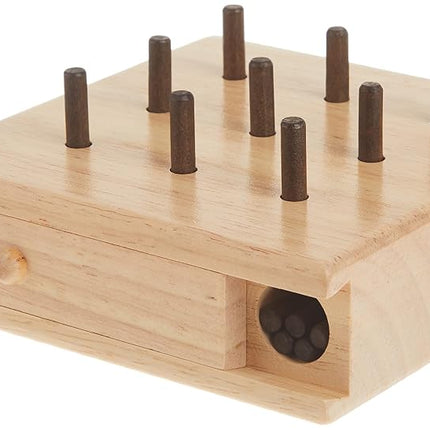 Baseline - 453602 453602 9 Hole Wooden Pegboard to Improve Fine Motor Coordination, Finger Dexterity, Concentration and Increase Reactionary Speed., Model:12-3141