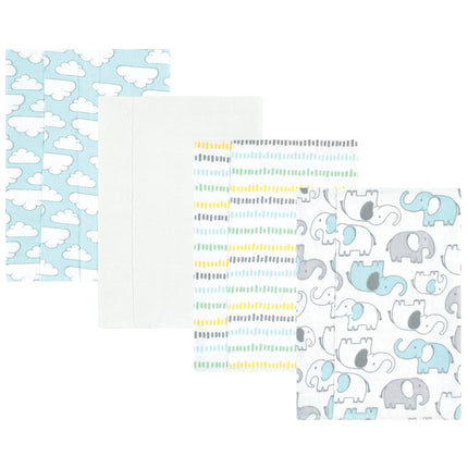 Hudson Baby Unisex Baby Cotton Flannel Burp Cloths