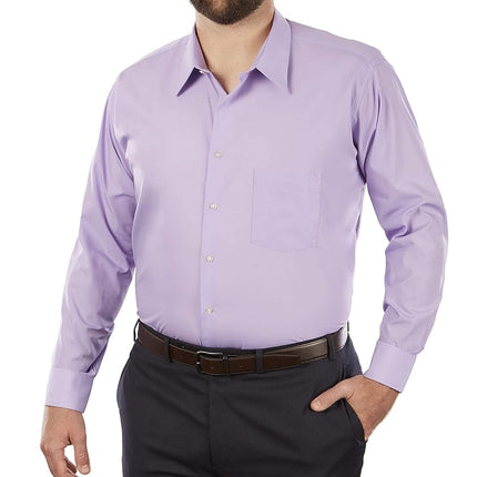 Van Heusen mens20F9562Big Fit Dress Shirt Poplin S