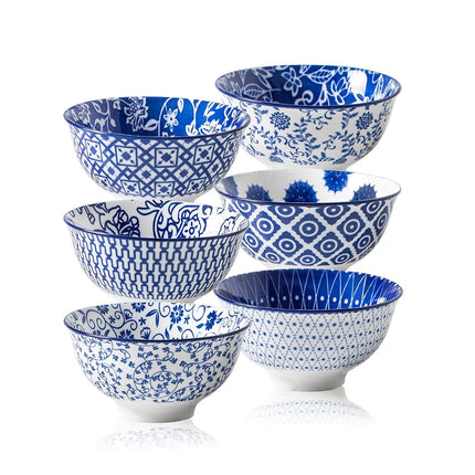 Cerkik 12 Oz / 340 ml Ceramic Dessert Bowls Set of