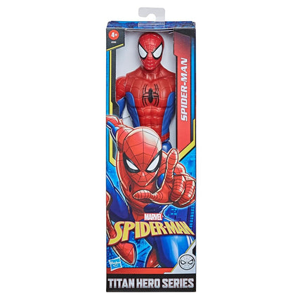 Spider-Man Marvel Titan Hero Series Articulated Action Figure, Blue