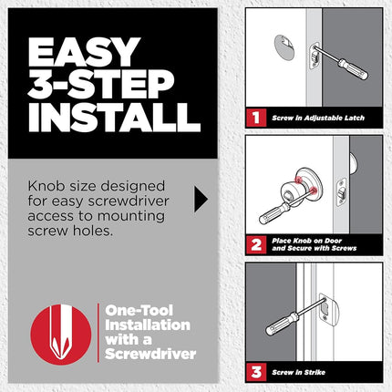 Kwikset Maven Interior Passage Door Knob, Handle for Closet and Hallway Doors, Square Non-Locking Doorknob in Satin Nickel, with Microban Protection