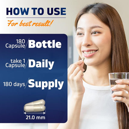Vitamatic Beta SItosterol 400 mg 180 Capsules