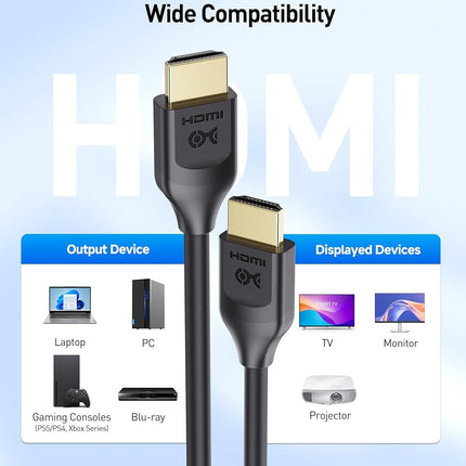 Cable Matters Certified Ultra High Speed HDMI Cable - 20ft/6.1m