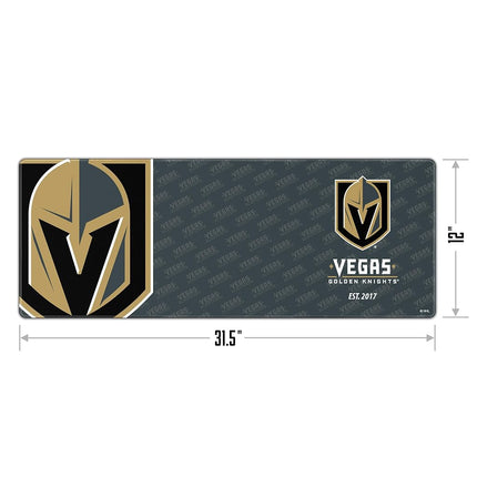 YouTheFan NHL Vegas Golden Knights Logo Series Desk Pad SMU