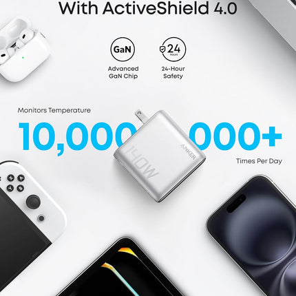 Anker Charger (140W, 4-Port, PD 3.1) with USB-C Cable