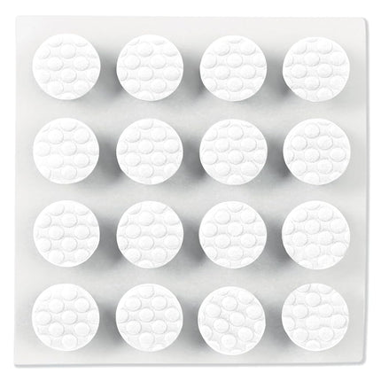 Scotch White Adhesive Bumper Pads 40 PCS, Self-Stick Rubber Pads 3/8" Round, Cabinet Door Rubber Bumpers, Designed to Protect Cabinets and Drawers, Sound Dampening, White (BP959-40NA)