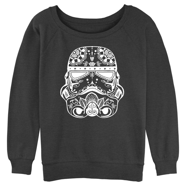 STAR WARS Women's Sugar Skull Troop Junior's Ragla