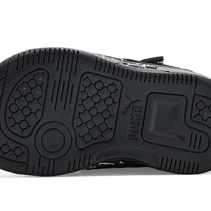 PUMA - Infants Rebound Layup NBK Mountain Park V I Shoes, Color Black/Black, Size: 8 UK