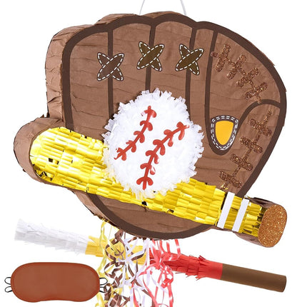WERNNSAI Baseball Piñata - Baseball Piñata Bundle 