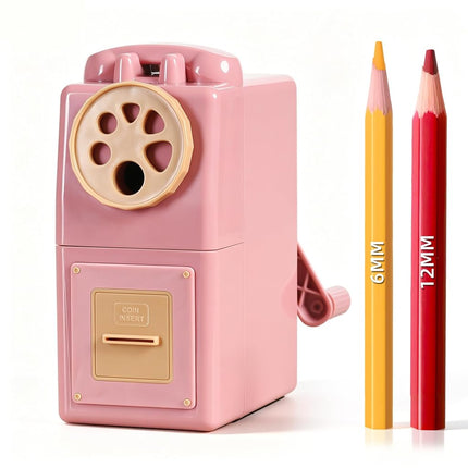 ZMOL Manual Hand Crank Pencil Sharpener - Heavy Du