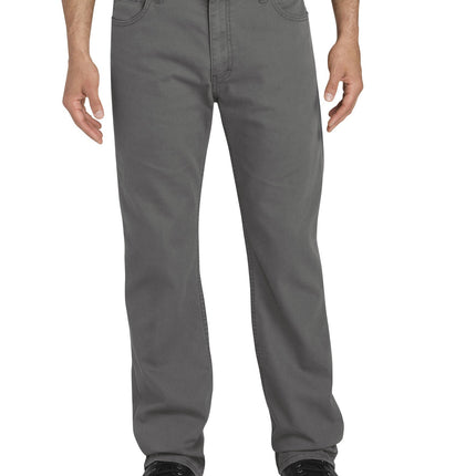 Dickies Men's Tough Max Duck 5-Pocket Pant, Stonew