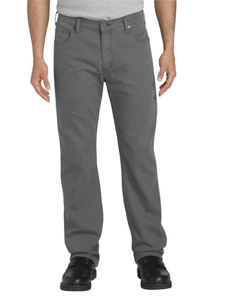 Dickies Men's Tough Max Duck 5-Pocket Pant, Stonew