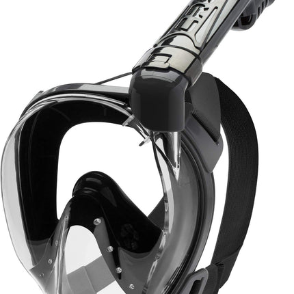 Cressi Baron Full Face Masks, Black/Black, M/L