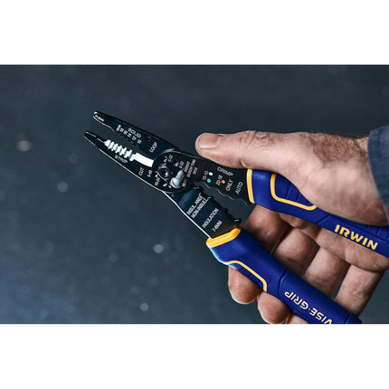 IRWIN VISE-GRIP Multi-Tool Wire Stripper/Crimper/Cutter, 2078309, 8-inch